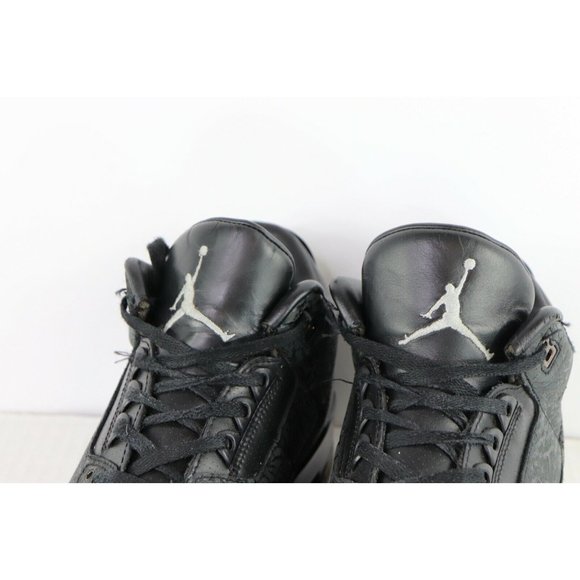 Nike Air Jordan Retro 3 2011 Black Flip Shoes Sneakers 315767-001 main image 5